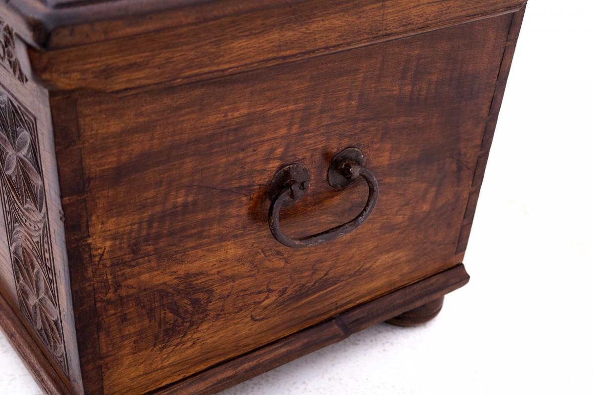 Antique chest, Northern Europe, 1765. For Sale 8