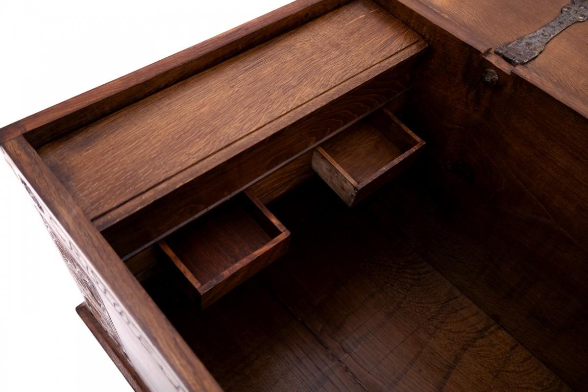 18th Century Antique chest, Northern Europe, 1765. For Sale
