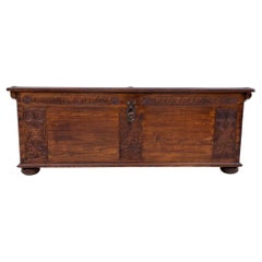 Antique chest, Northern Europe, 1765.