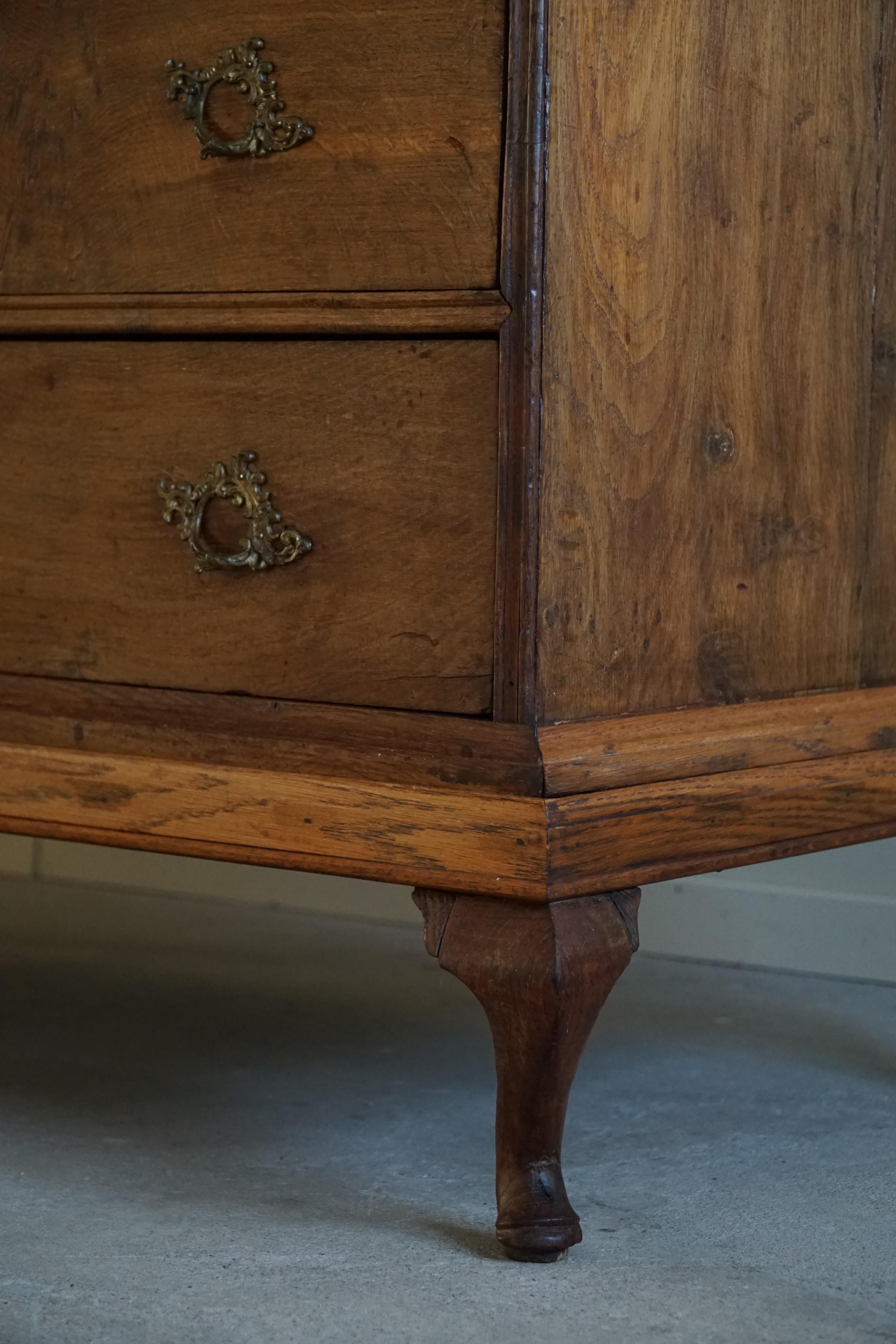 Antique Chest of Drawer, Made by a Danish Cabinetmaker, Late 18th Century 5