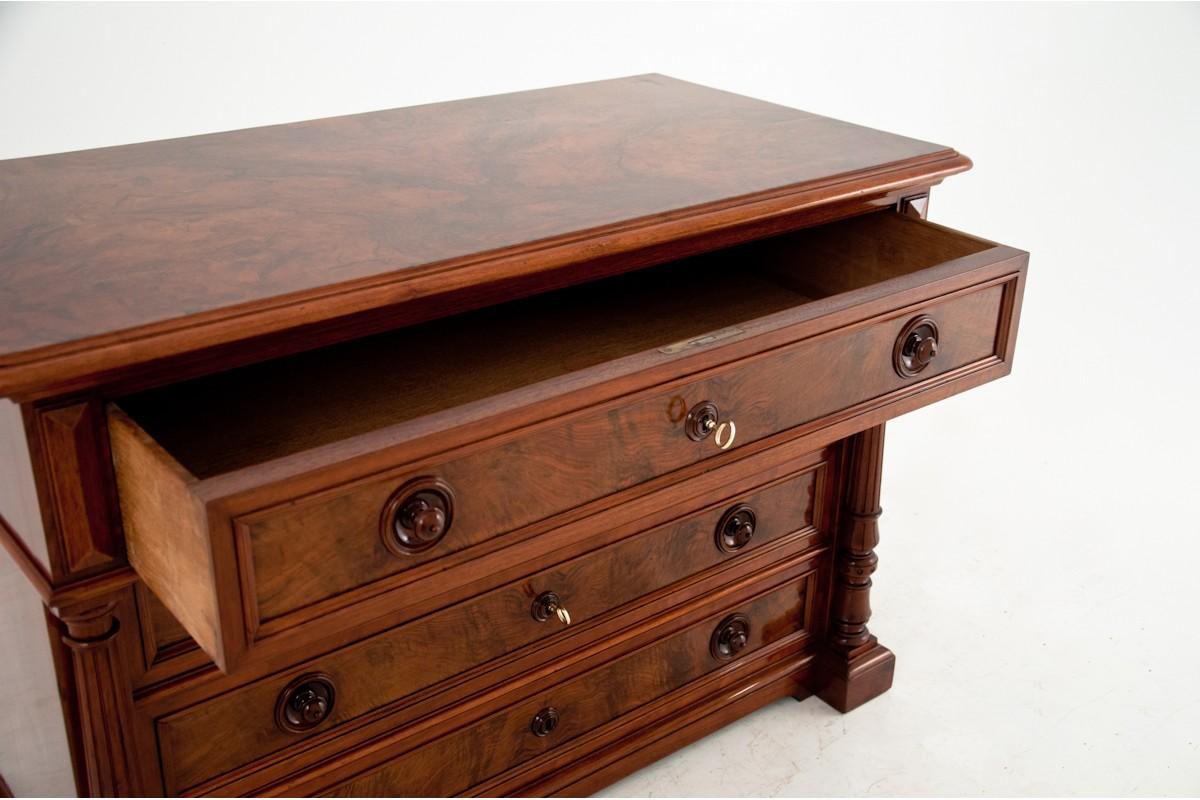 German Antique Chest of Drawers after Renovation