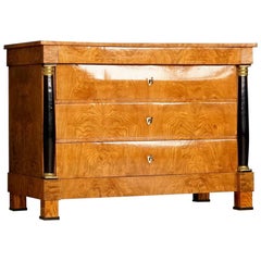 Antique Chest of Drawers, circa 1815, German Biedermeier, Restored