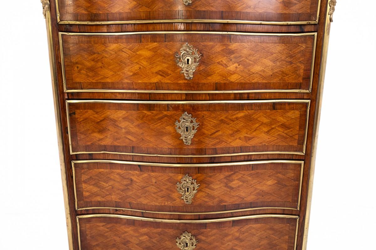 Cómoda antigua, hacia 1870, Francia. en venta 3