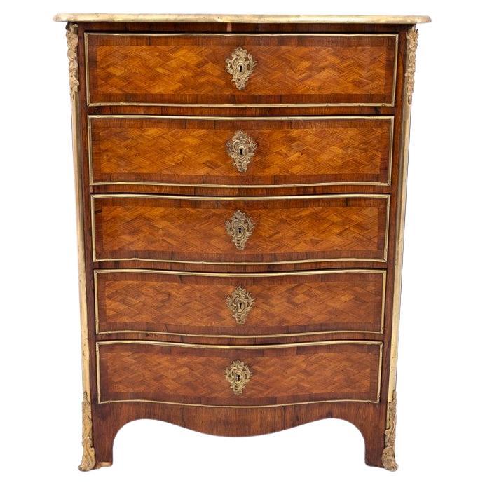 Cassettiera antica, circa 1870, Francia.