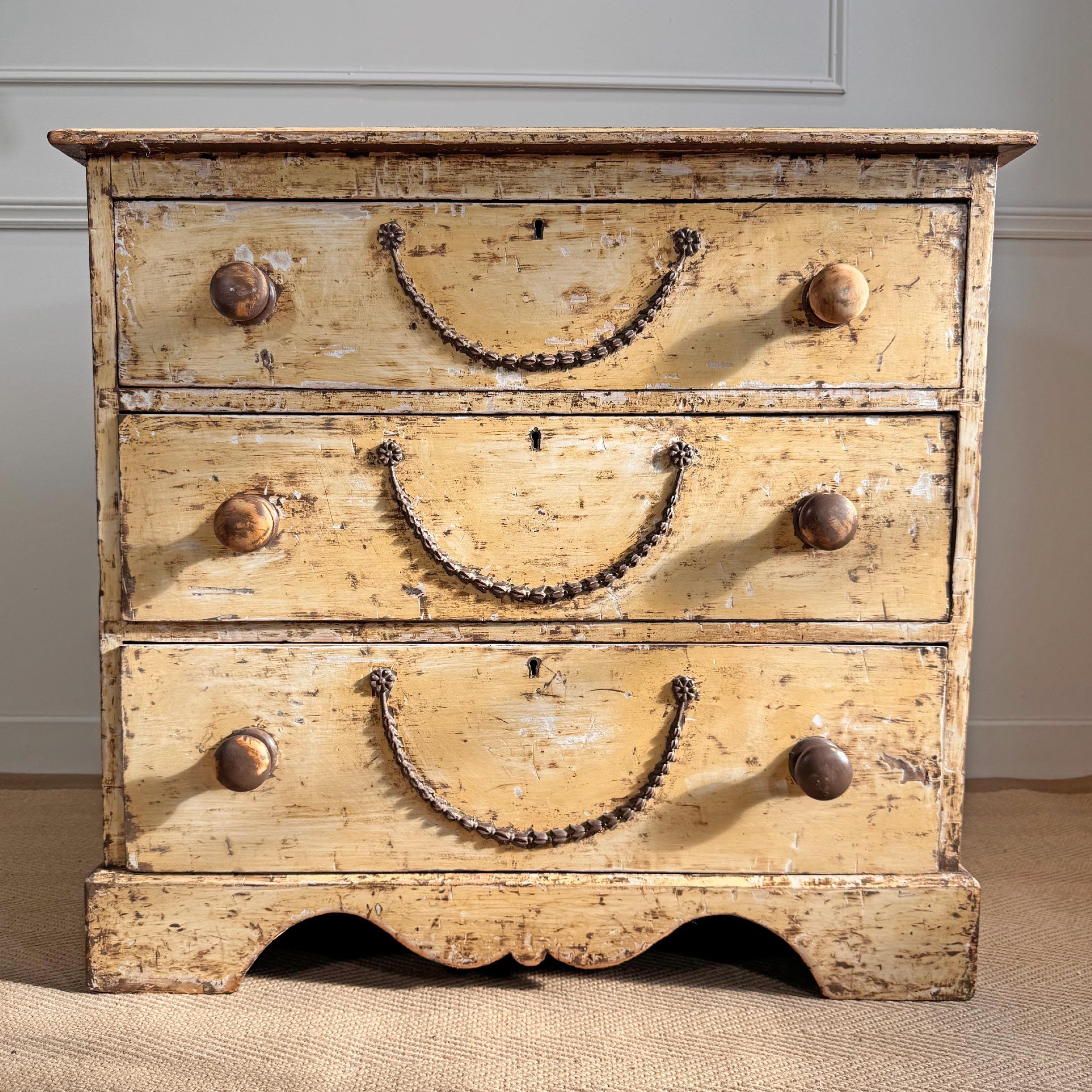 Antique Chest Of Drawers Circa 1900 For Sale 5