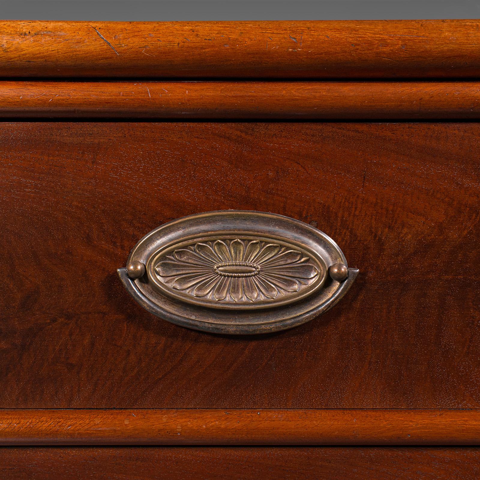 Cassettiera antica, Inglese, Contenitore, Cassetto a culla, Neoclassica, Vittoriana in vendita 1