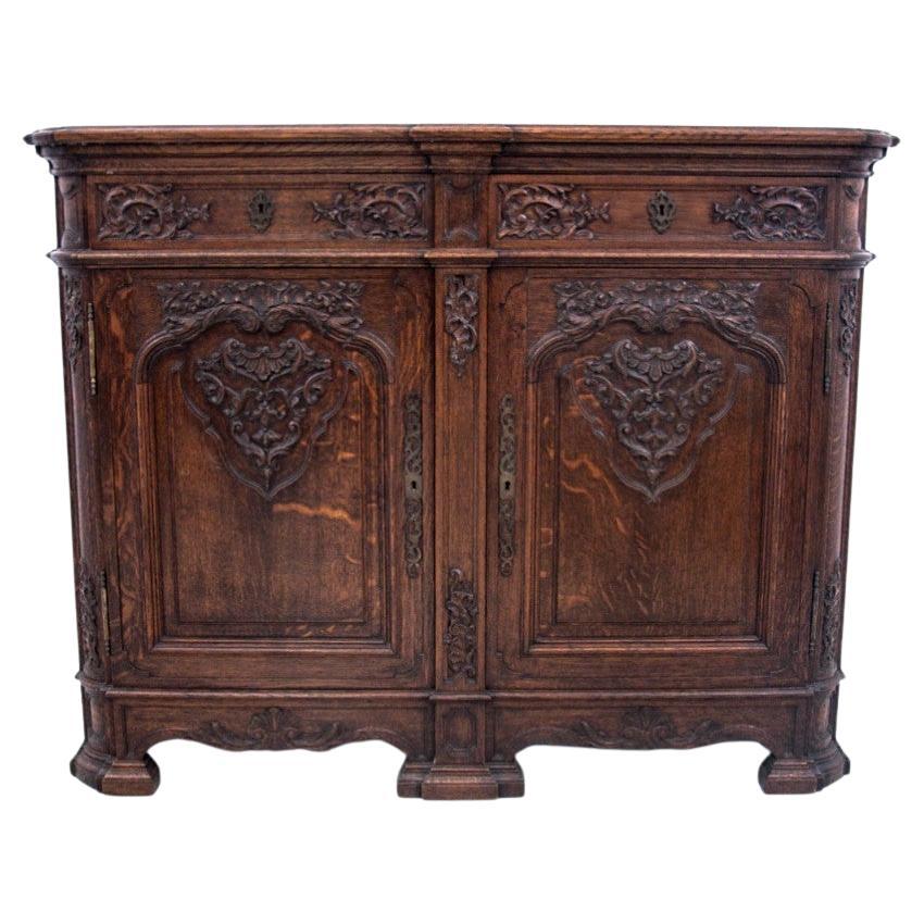 Antique chest of drawers, France, late 19th century.