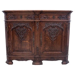 Antique chest of drawers, France, late 19th century.