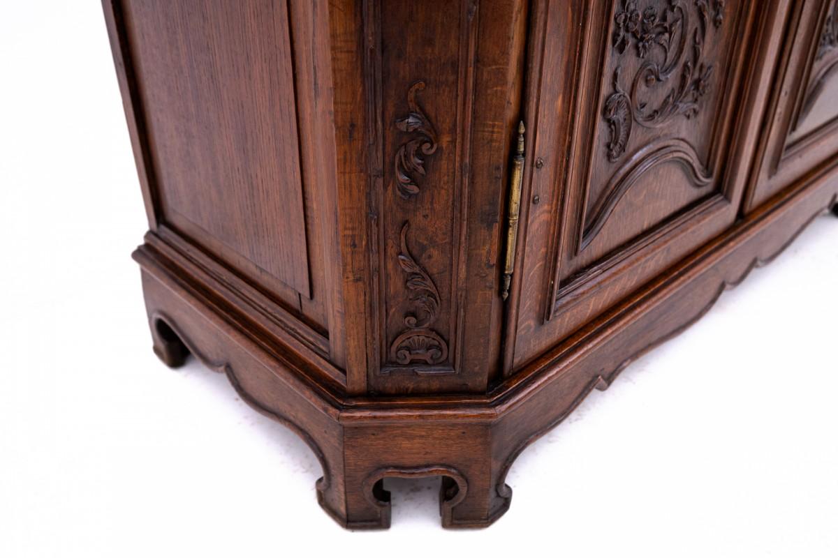Commode ancienne d'environ 1880, France. Après la rénovation. en vente 3