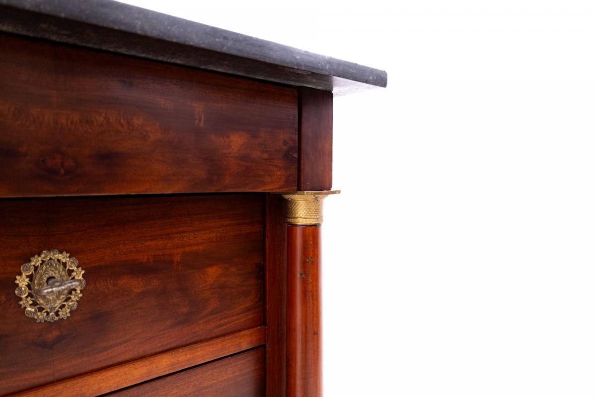 Antique chest of drawers from the second half of the 19th century, Northern Euro For Sale 1