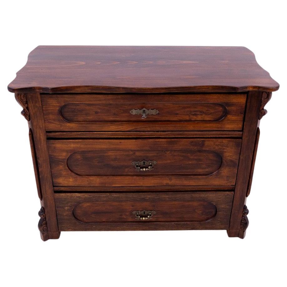 Antique chest of drawers from the turn of the 19th and 20th centuries, Northern