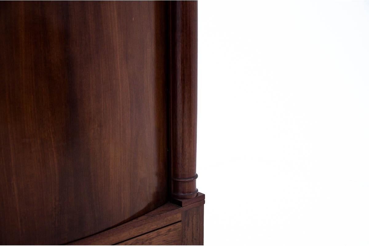 Mahogany Antique chest of drawers, Northern Europe, circa 1860. For Sale