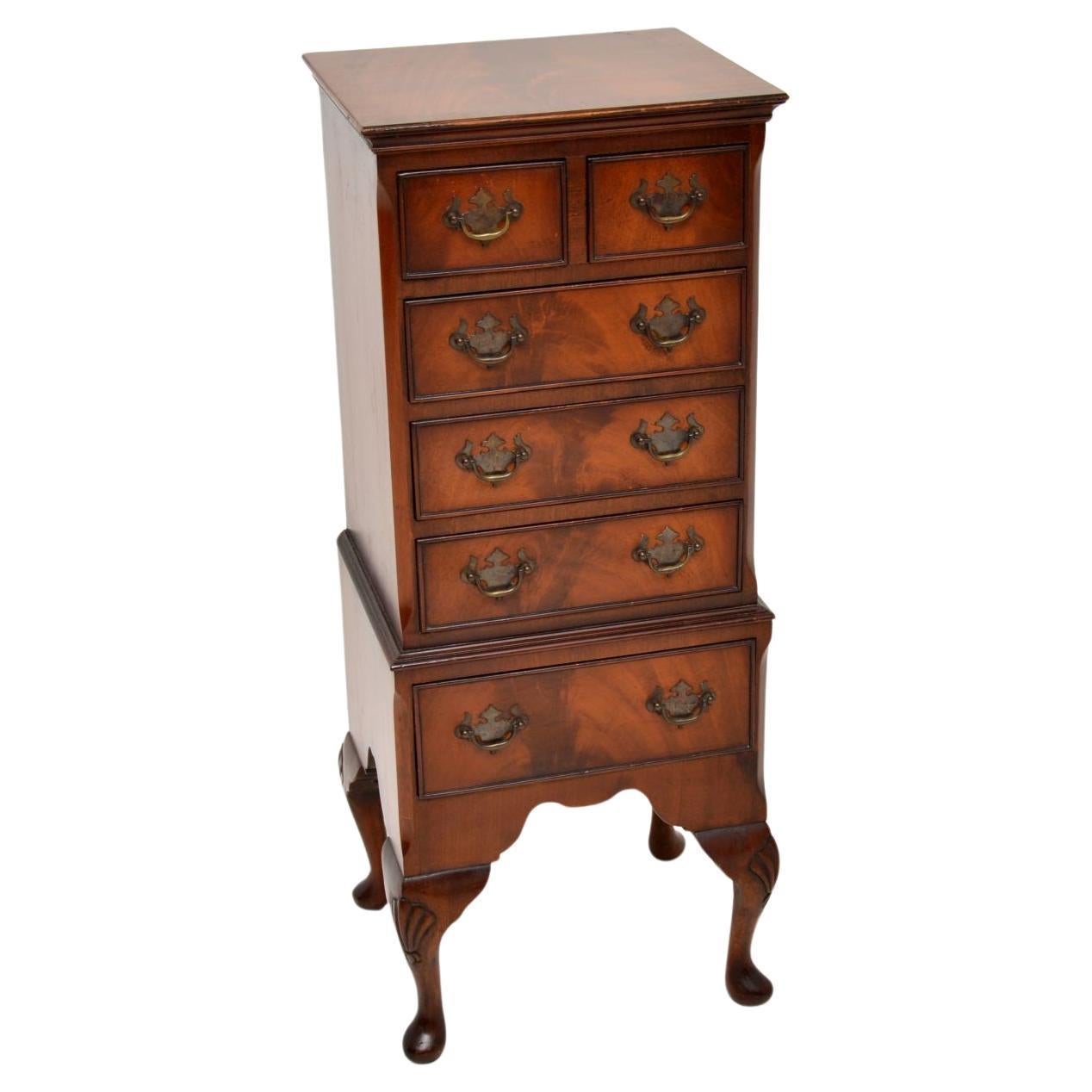Antique Chest of Drawers on Legs For Sale