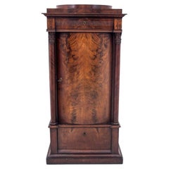 Antique chest of drawers - pillar, Northern Europe, around 1880.