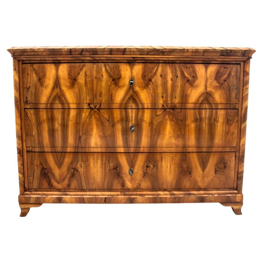 Antique Chest of Drawers, Western Europe, Around 1850, After Renovation For Sale