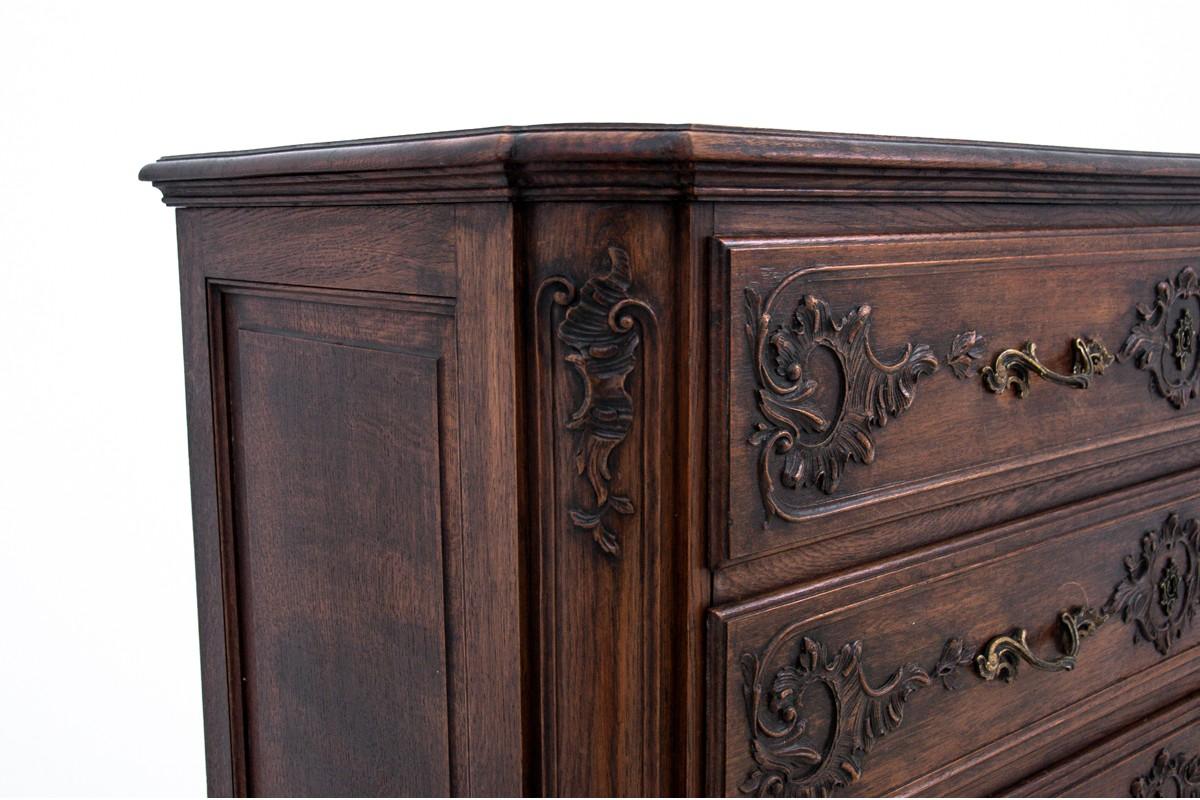 Antique Chest of Drawers, Western Europe, circa 1910 In Good Condition In Chorzów, PL