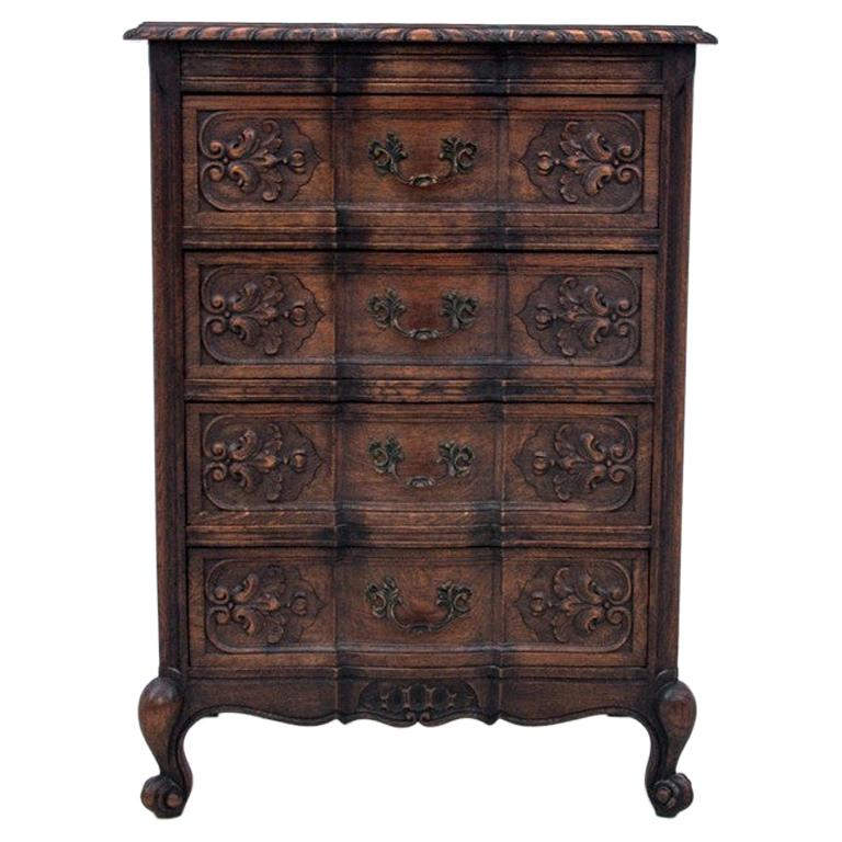 Antique Chest of Drawers, Western Europe, circa 1910