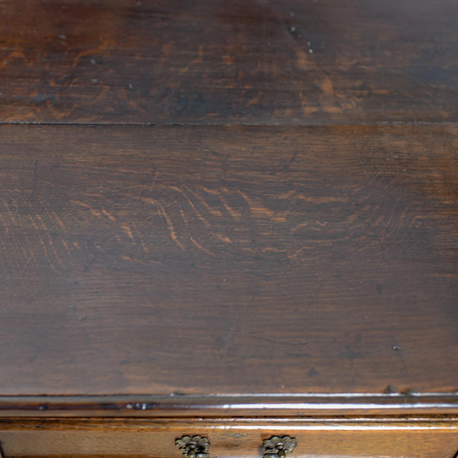 Antique Chest on Stand, English, Georgian, Oak, Chest of Drawers, circa 1720 For Sale 2