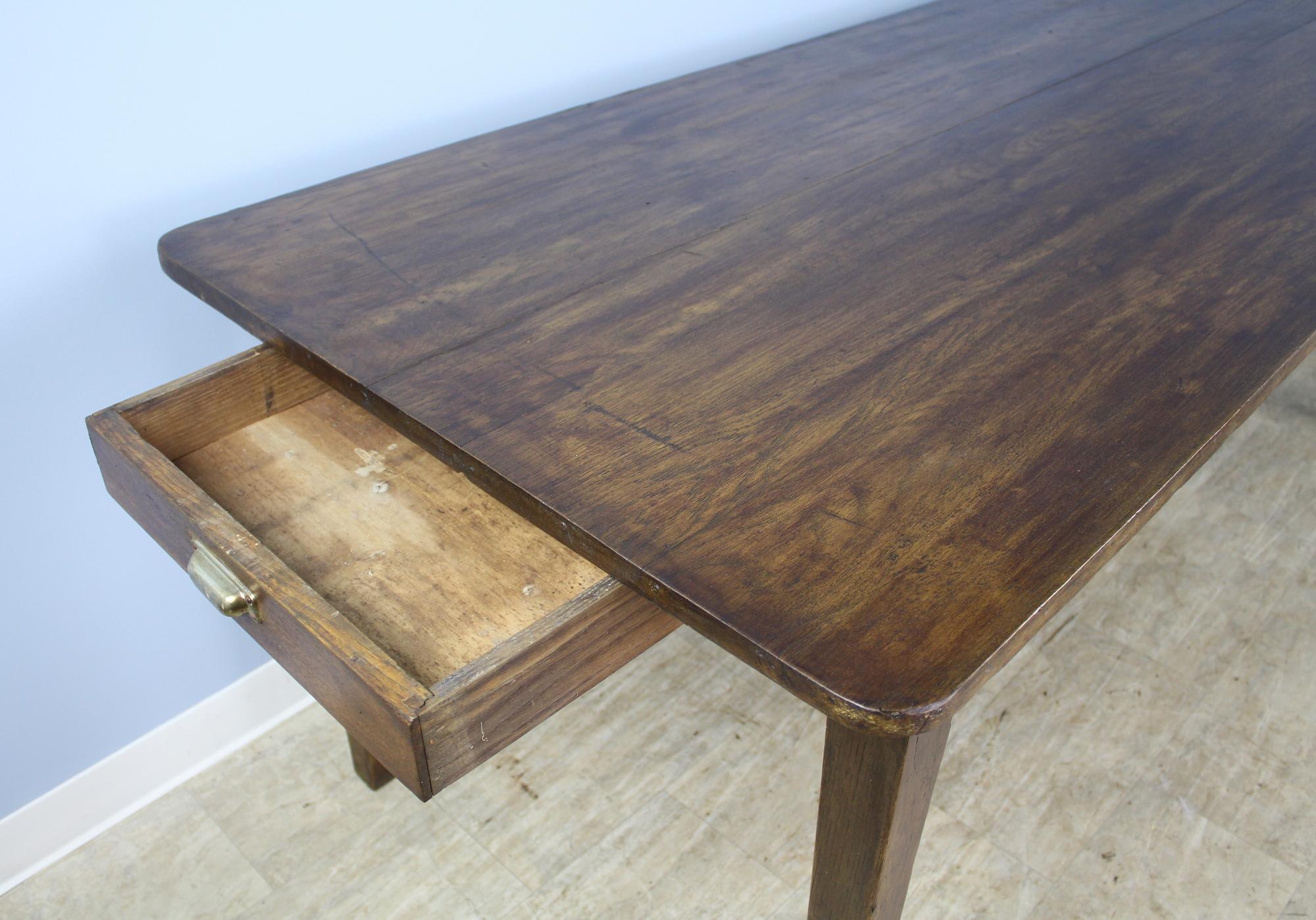 Antique Chestnut Farm Table 3