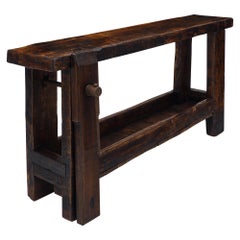 Wood Industrial and Work Tables