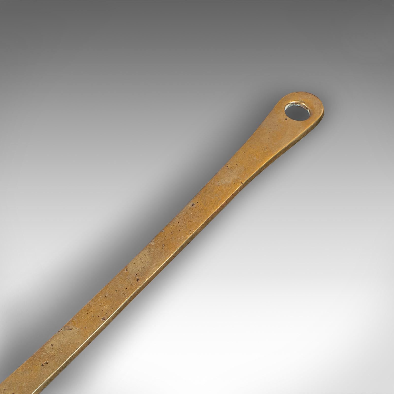 Antiker Krieger aus Kastanienholz, englisch, Messing, Kaminbesteck, georgianisch, 1790 im Angebot 2
