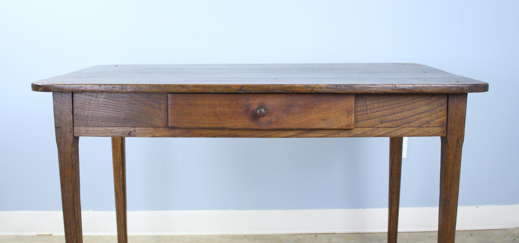 Antique Chestnut Writing Table or Desk 3