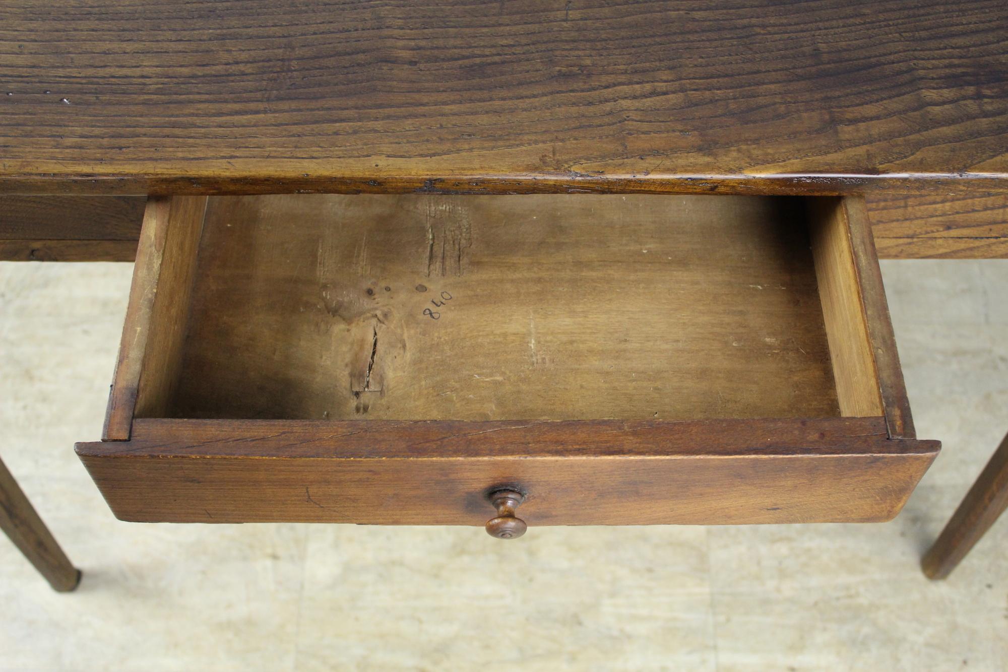 Antique Chestnut Writing Table or Desk 4