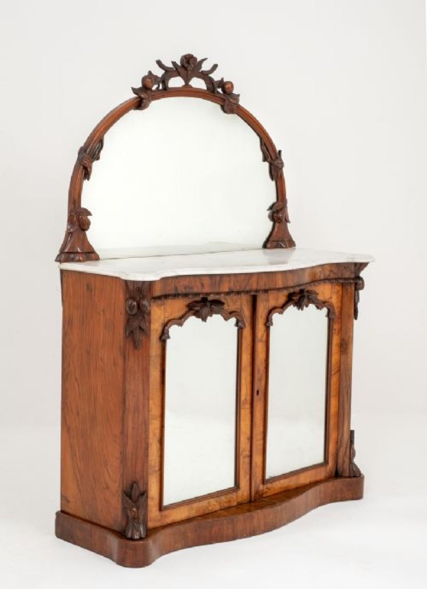 Antique Chiffonier Sideboard, Victorian, 1860 6