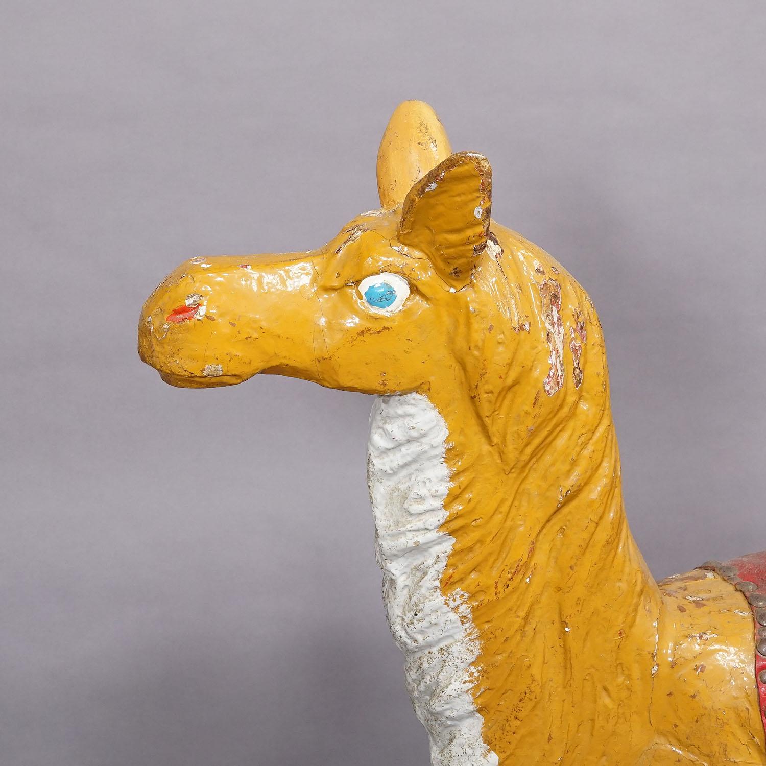 Altro Antico carosello di bambini con scultura di lama, Germania, fine XIX secolo in vendita
