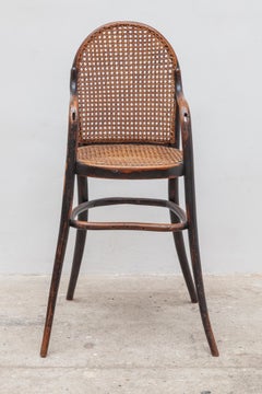 Sedia antica per bambini di Thonet