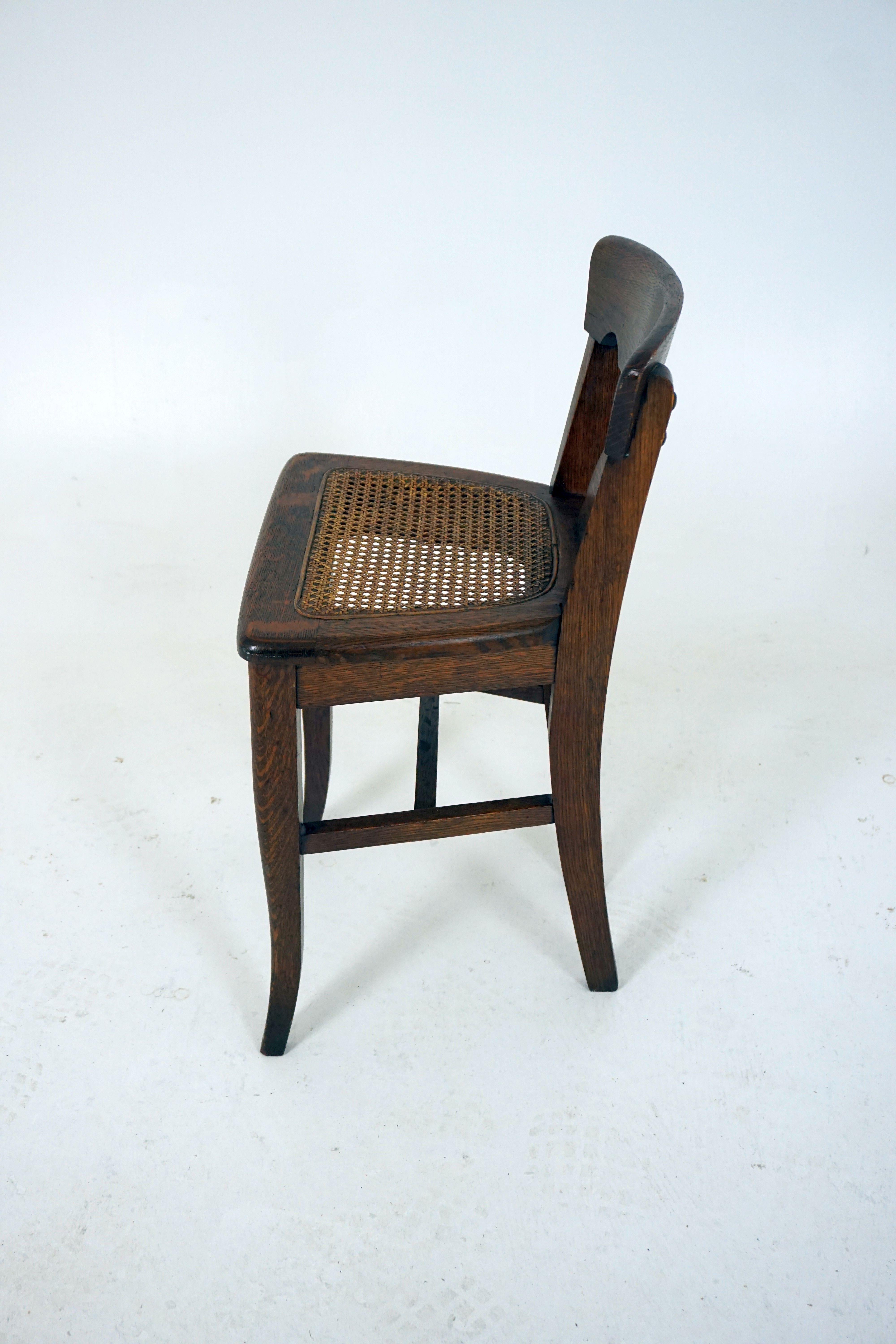 antique cane seat chairs