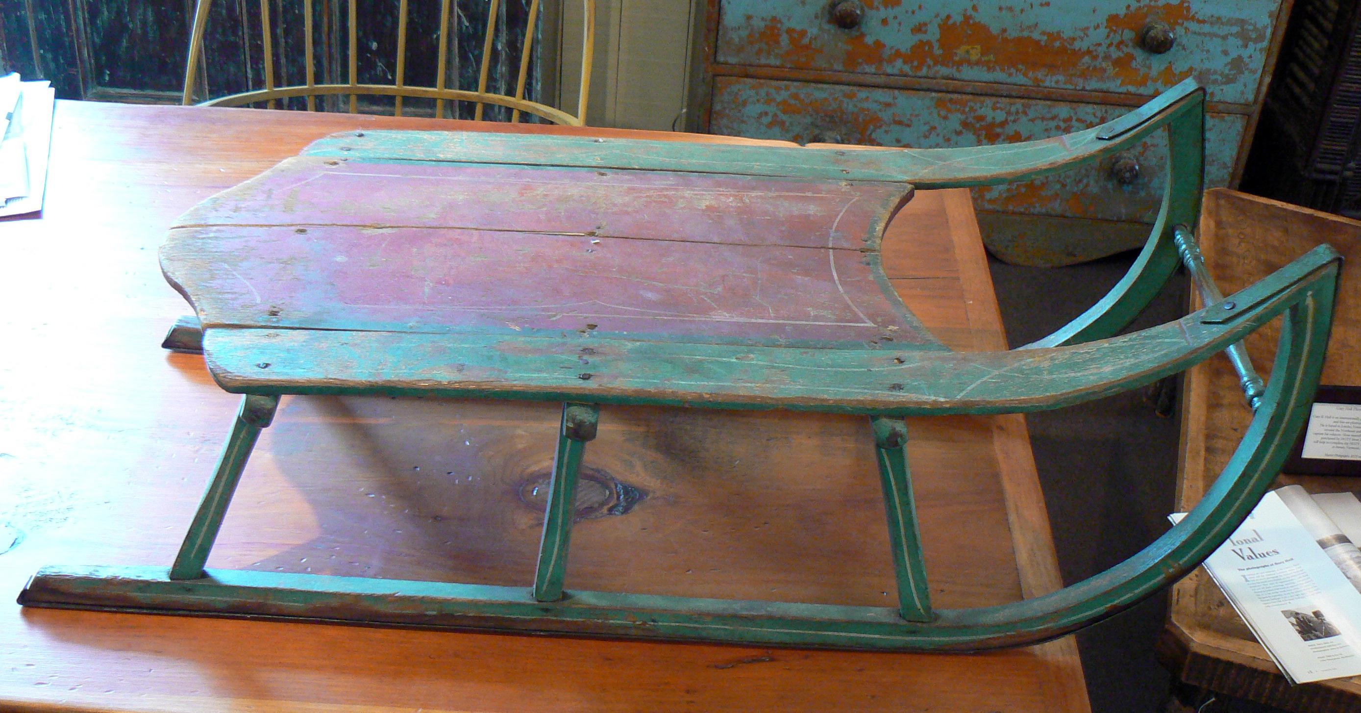 antique sleds