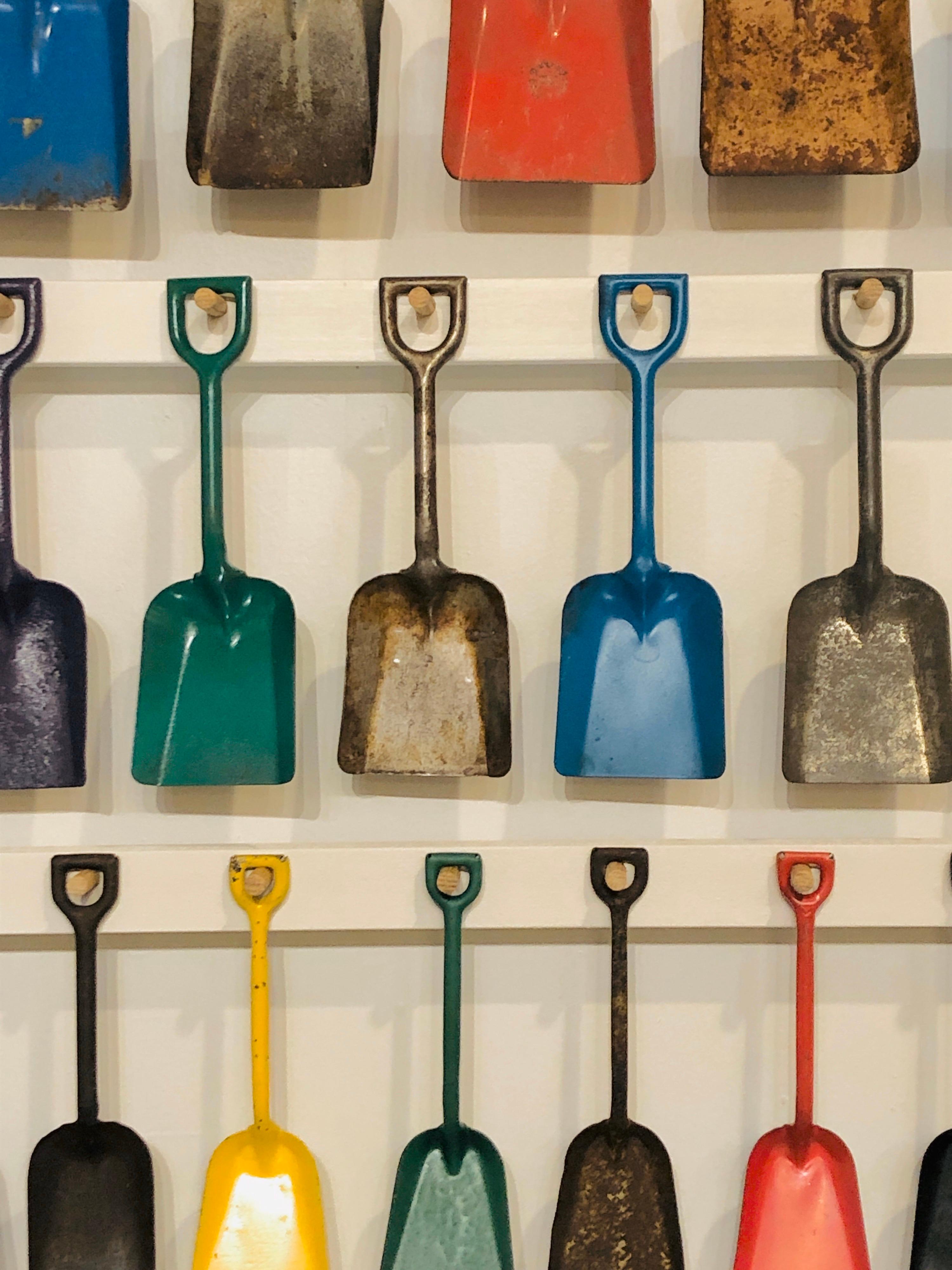beach shovel metal