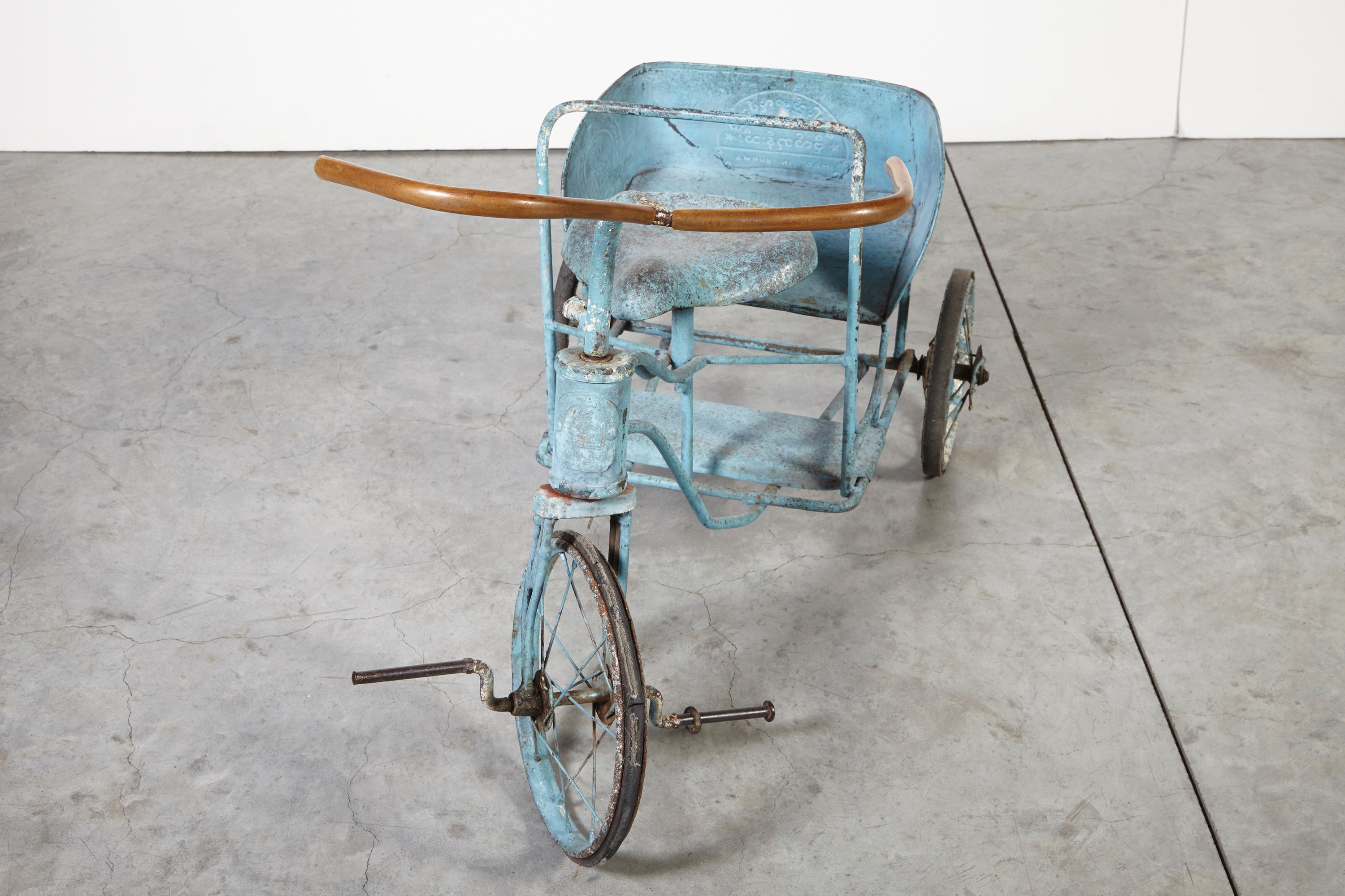 Antique Child's Tricycle From Burma For Sale 6