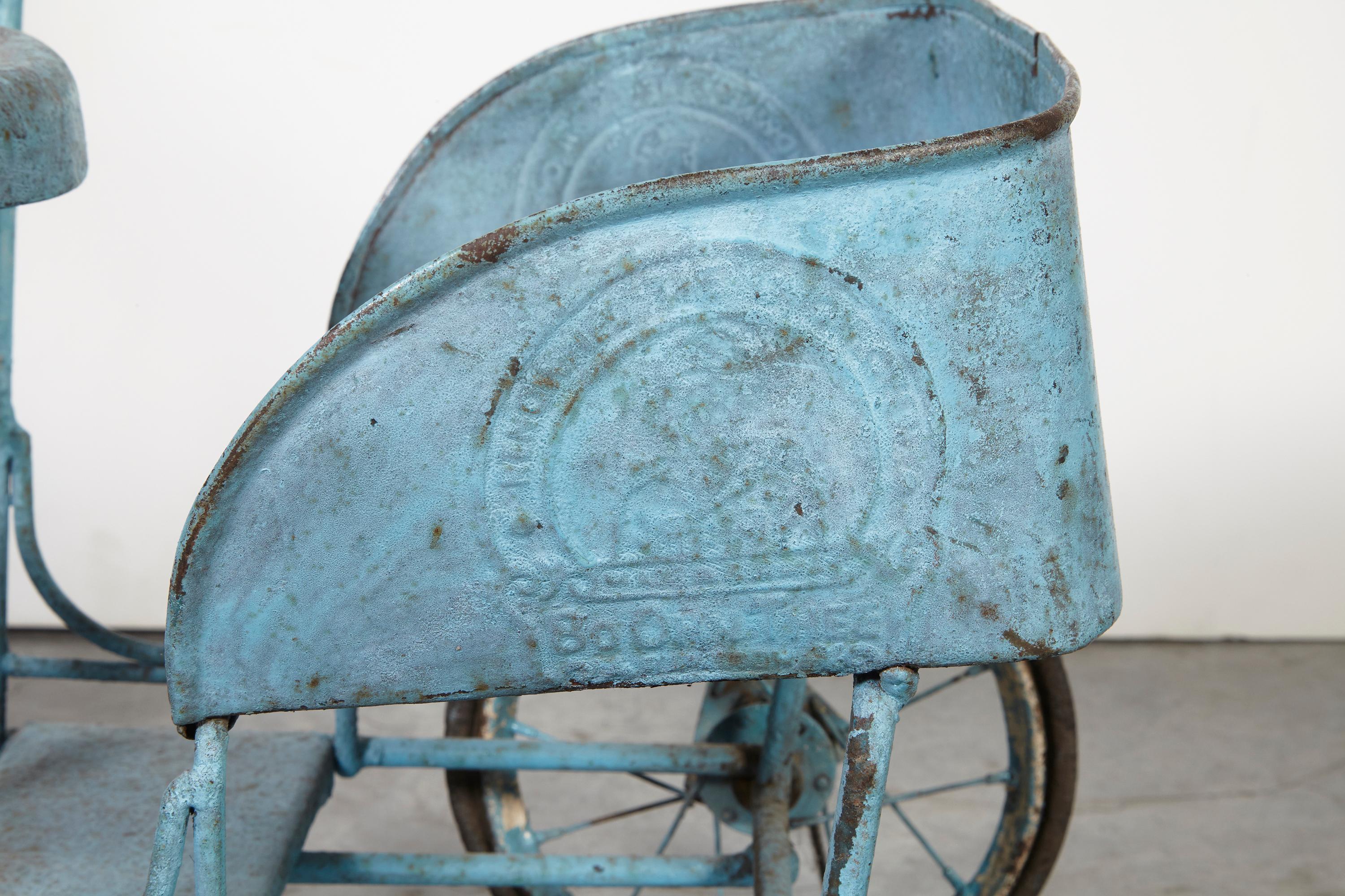 20th Century Antique Child's Tricycle From Burma For Sale