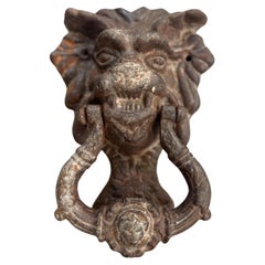 Used Chimera Cast Iron Door Knocker