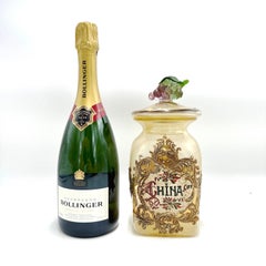 Antique "China" Italian Murano Glass Pharmacy Apothecary Jar