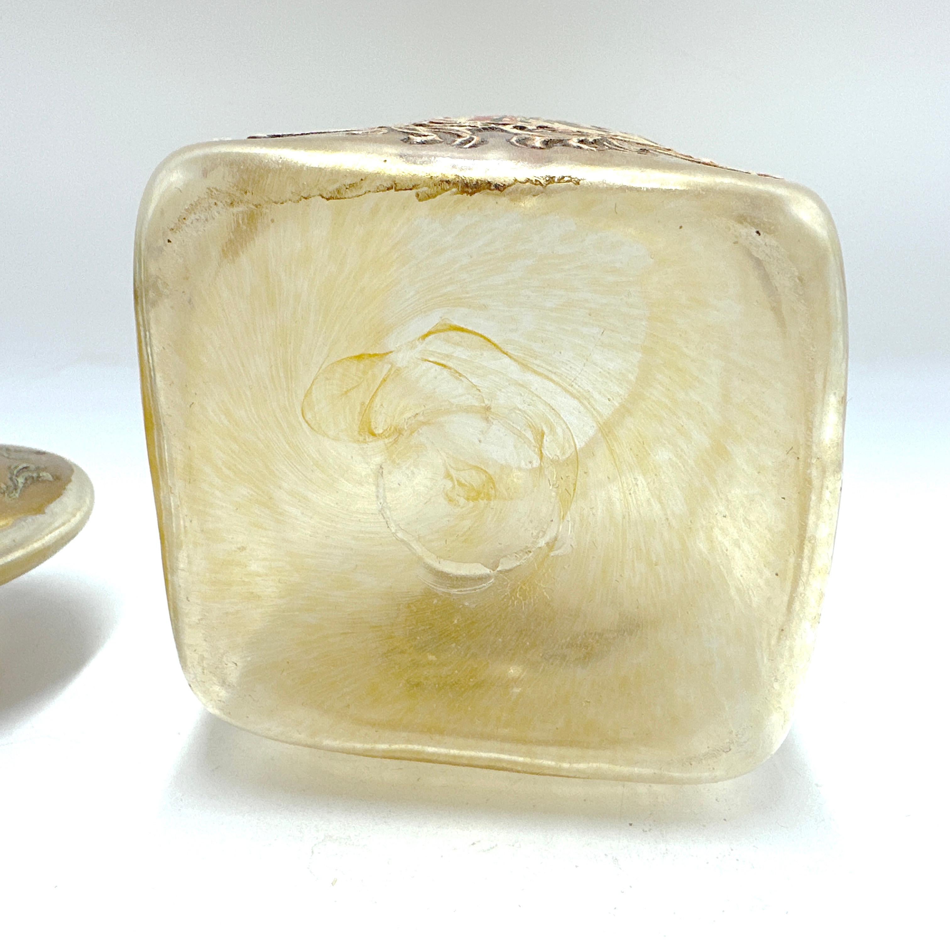 Antico vaso da farmacia in vetro di Murano 