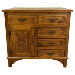 Antique Chinese 5 Drawers Nam Mao 'Nam Wood' Dresser/Side Table, Chest of Drawer