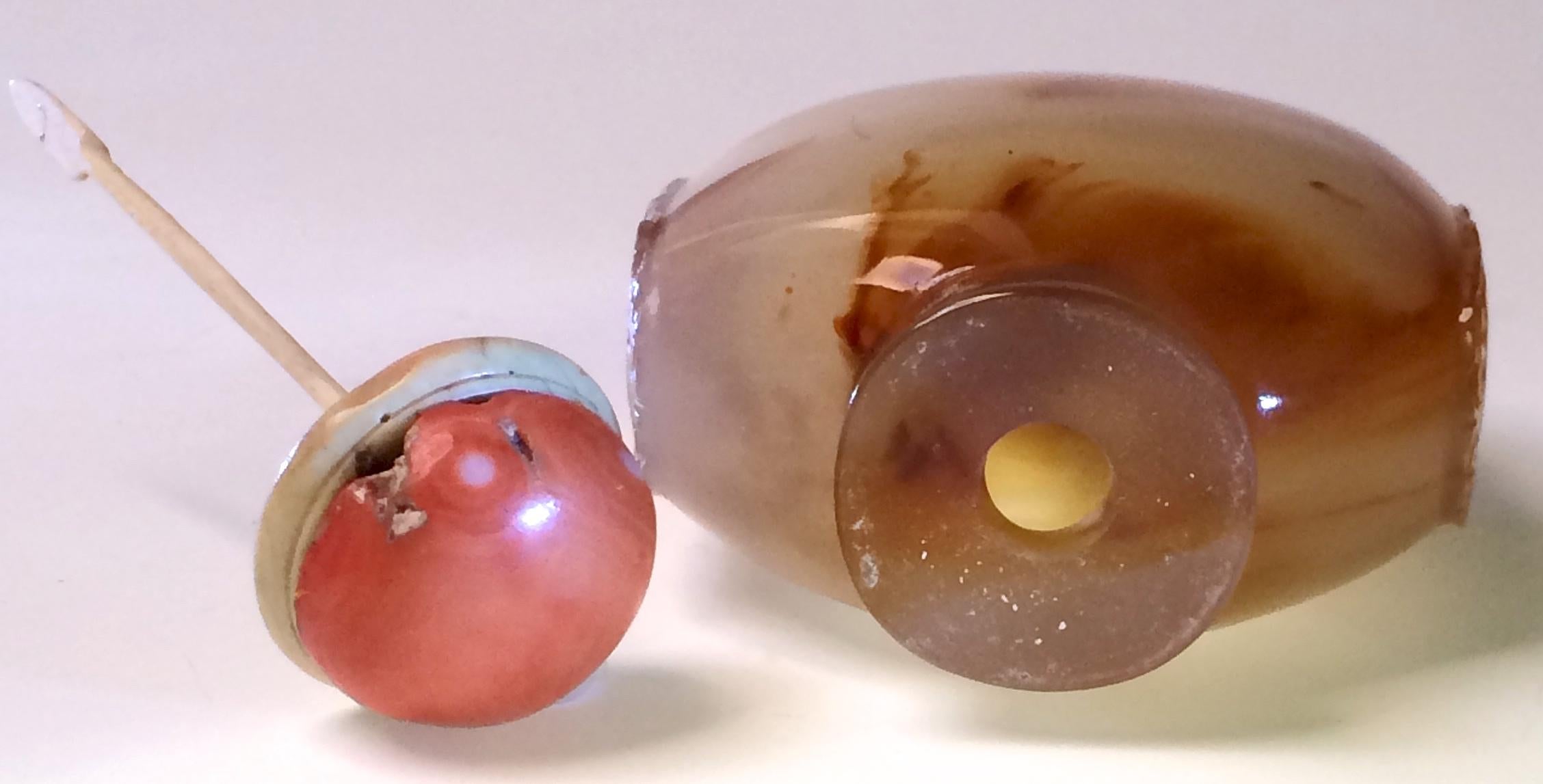 Antique Chinese Agate Master Snuff Bottle For Sale 2