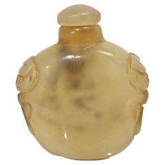 ANTIQUE CHINESE AGATE SNUFF BOTTLE 19th Century