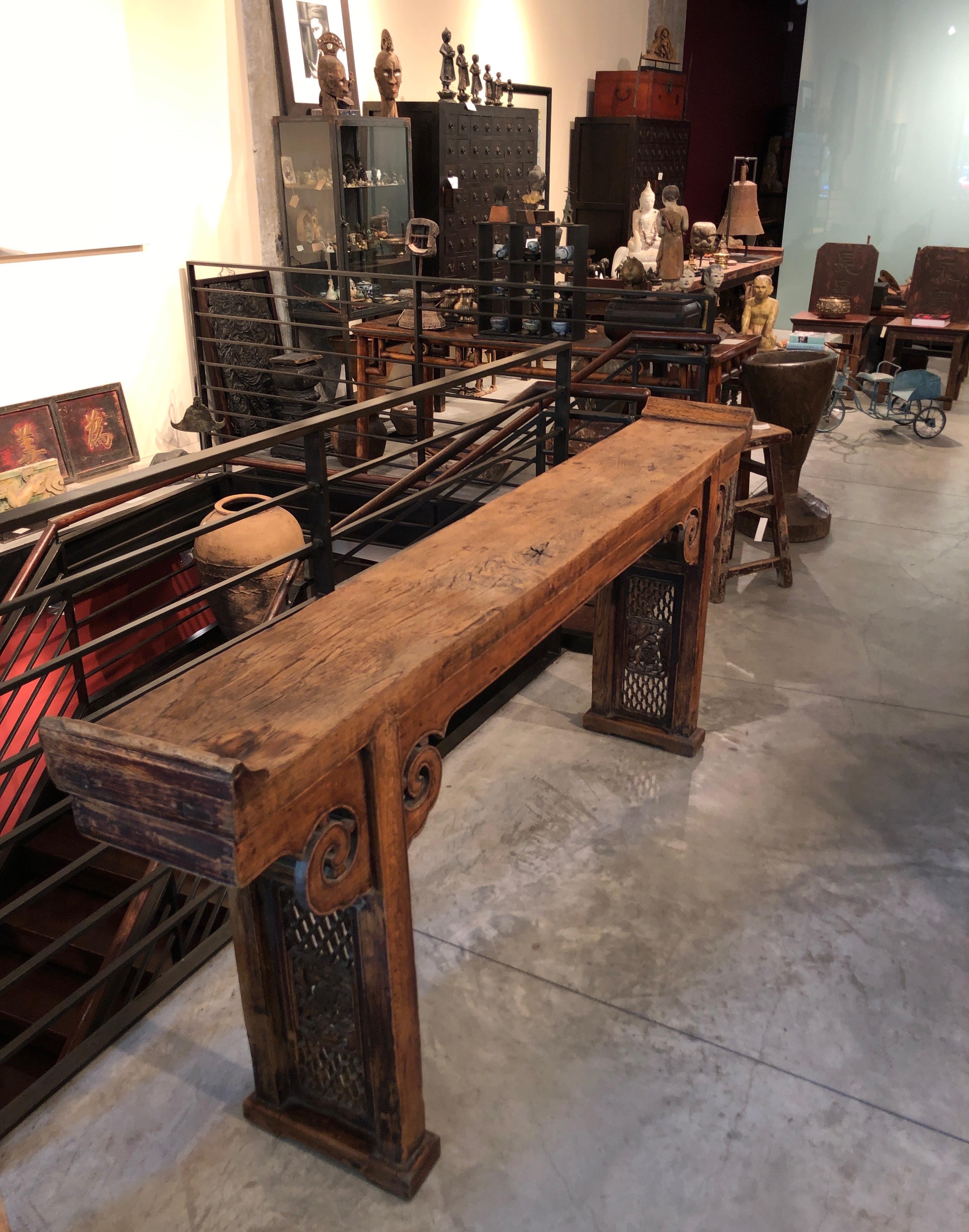 Antique Chinese Altar Table, Circa 1850 For Sale 7