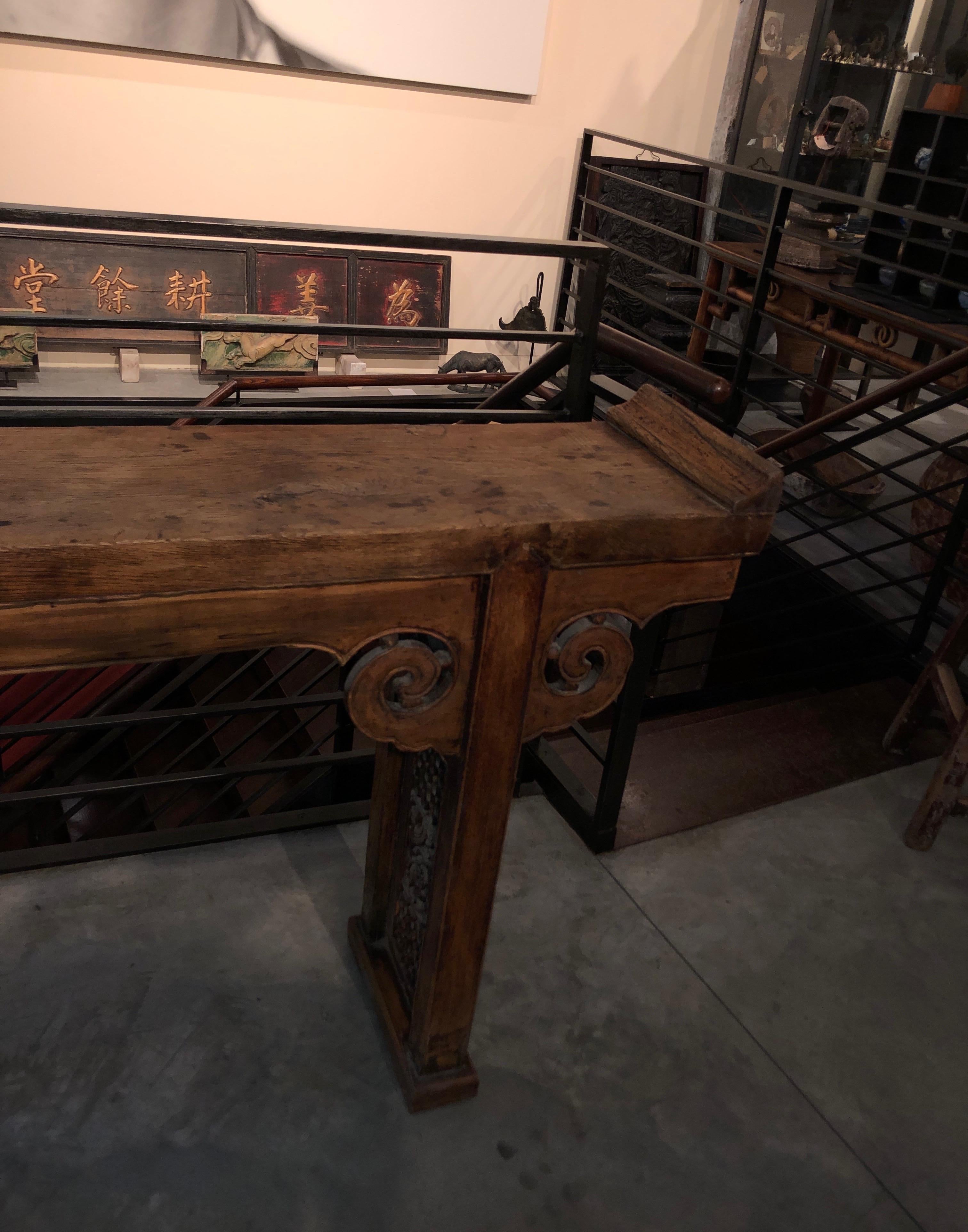 Antique Chinese Altar Table, Circa 1850 For Sale 9