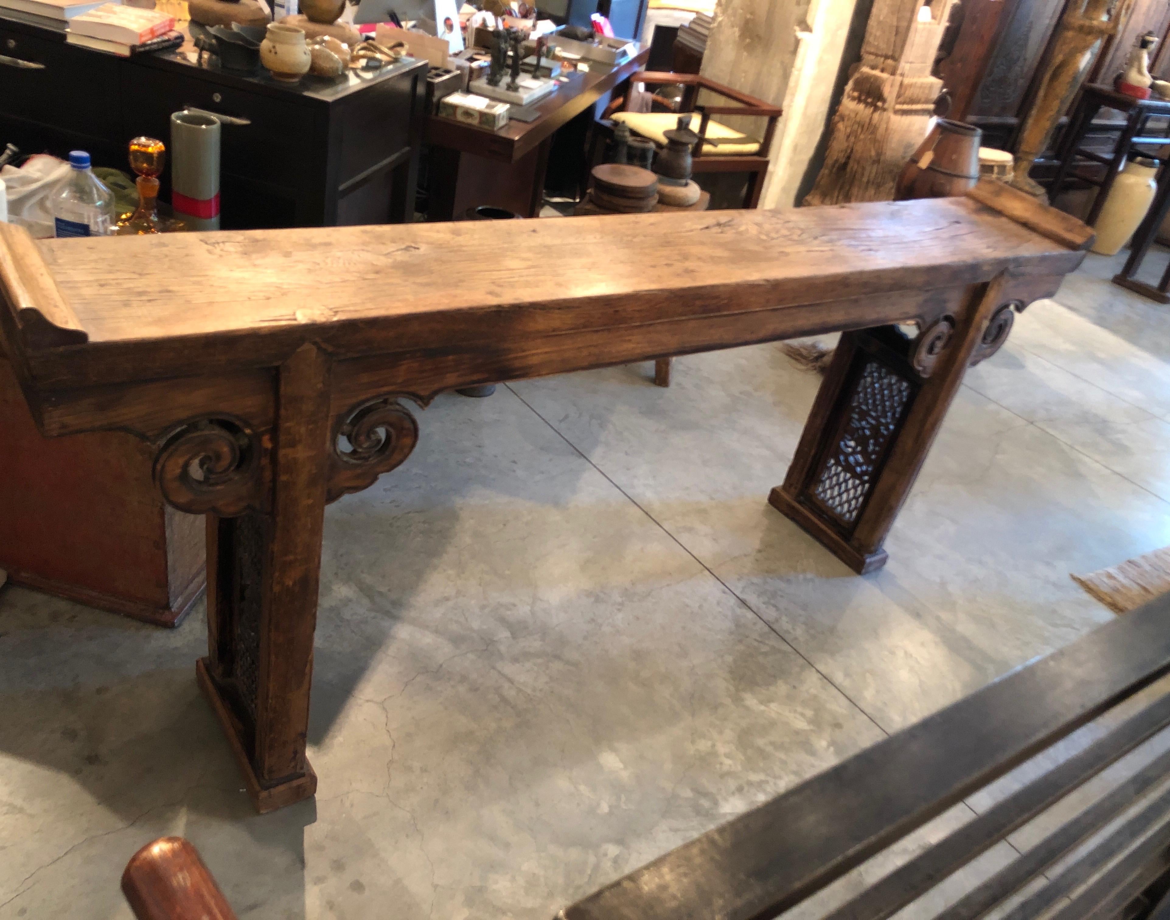 Antique Chinese Altar Table, Circa 1850 For Sale 14