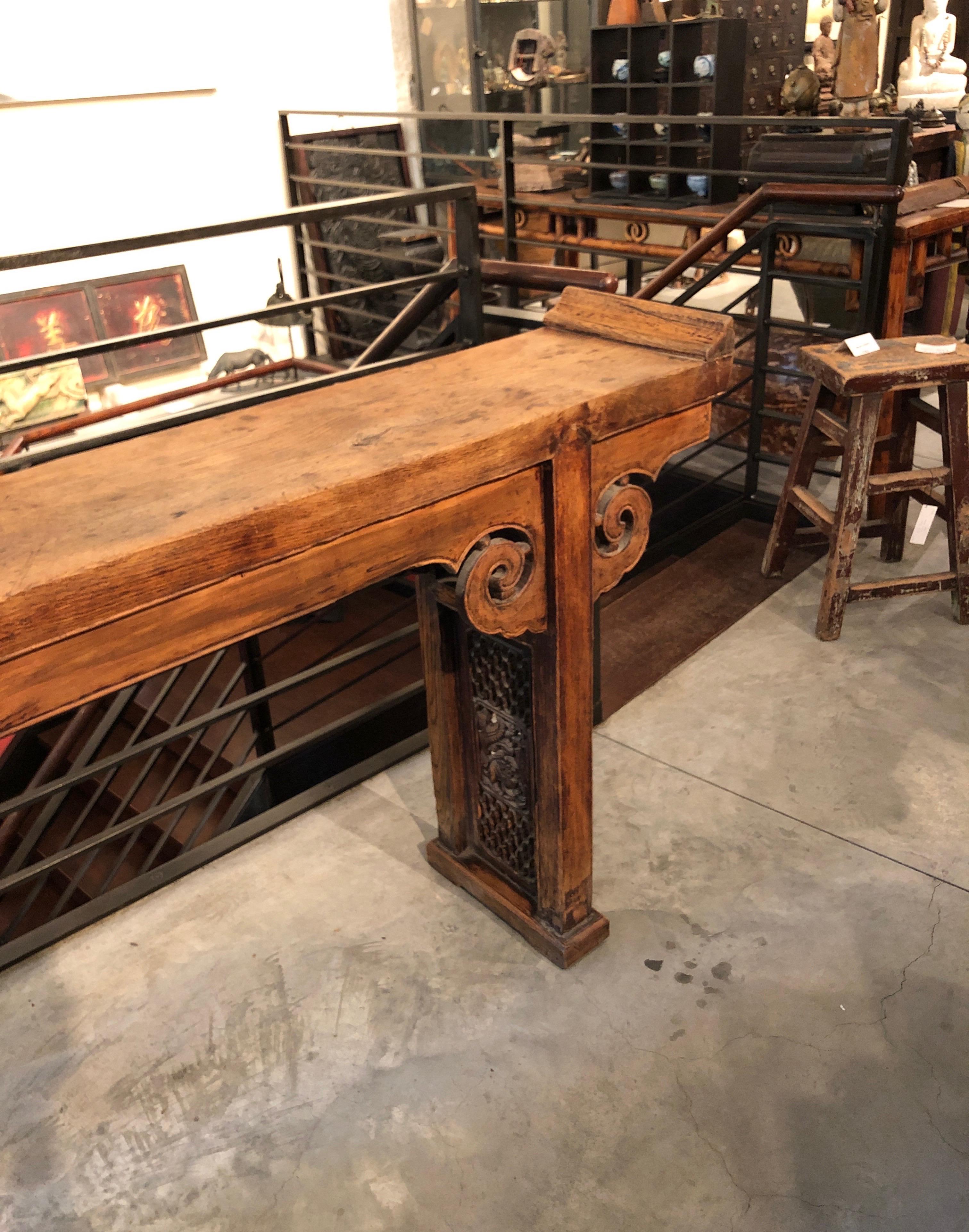 Antique Chinese Altar Table, Circa 1850 For Sale 1