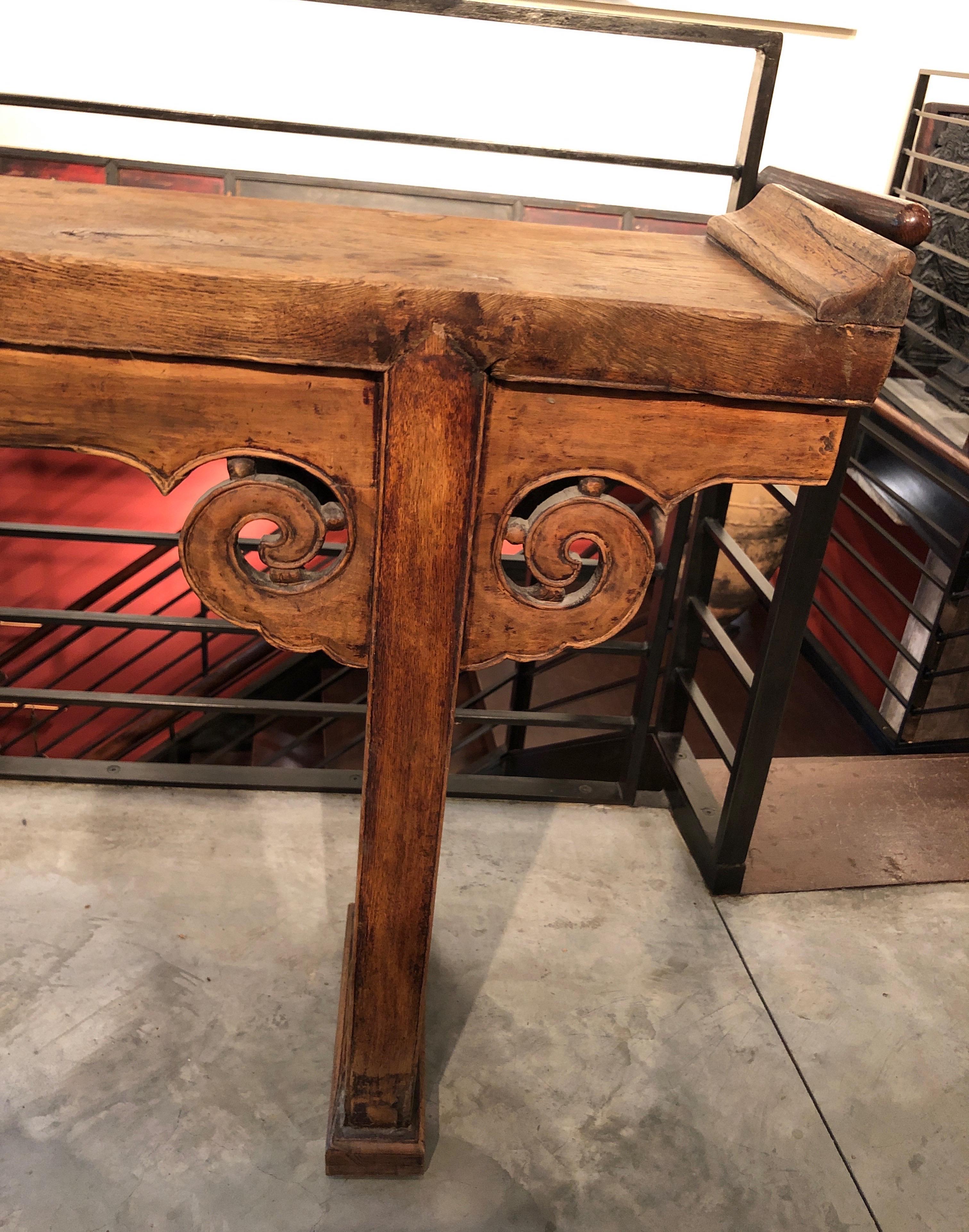 Antique Chinese Altar Table, Circa 1850 For Sale 3