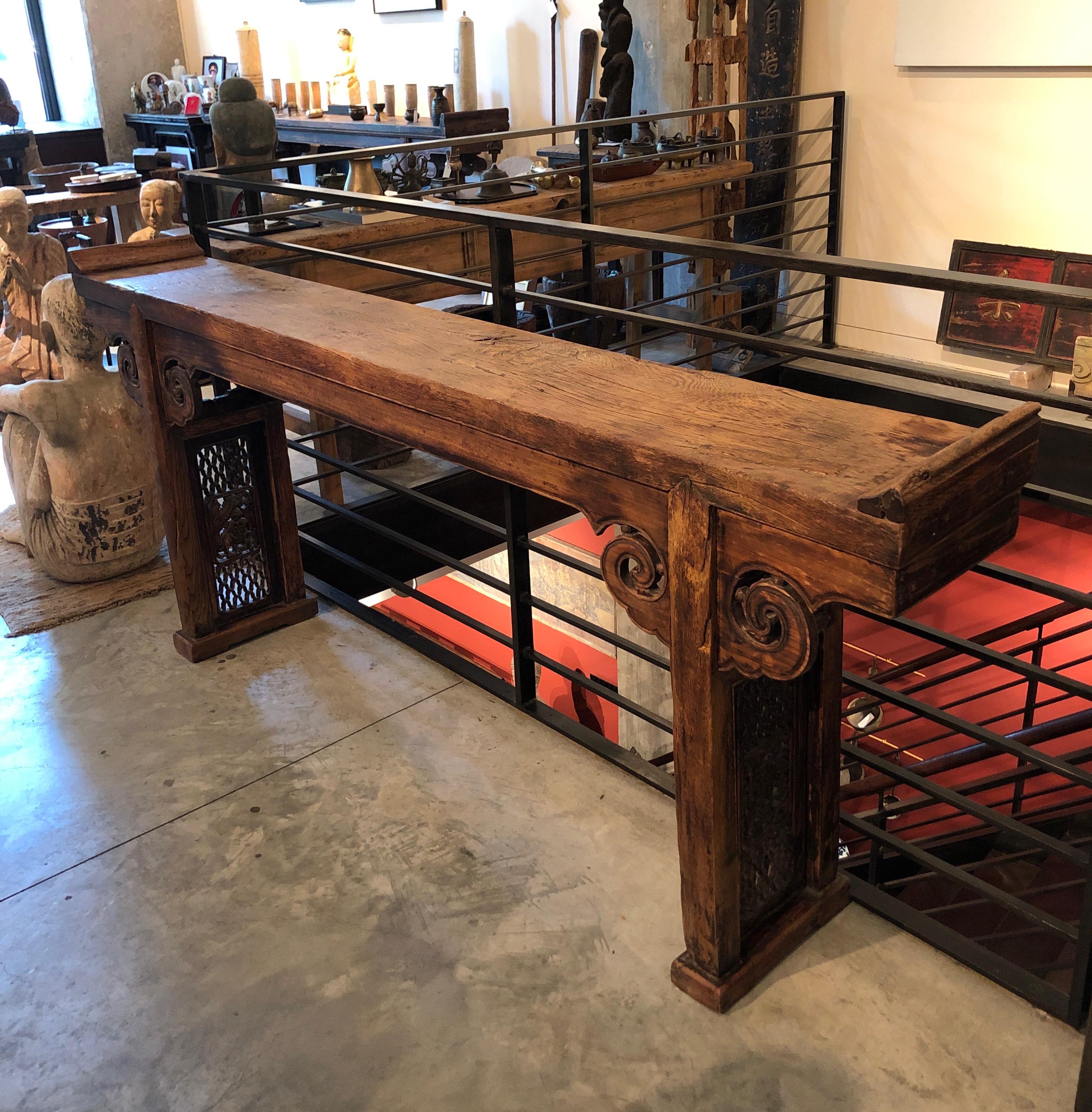 Antique Chinese Altar Table, Circa 1850 For Sale 4