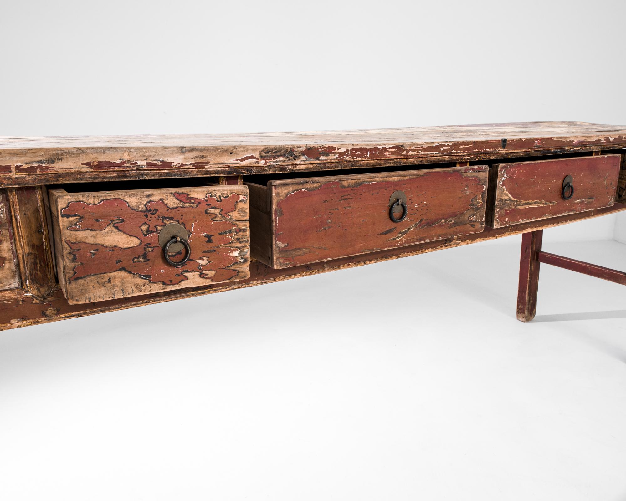 Antique Chinese Altar Table with Original Patina 2