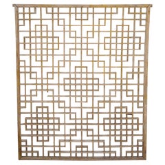 Antique Chinese Architectural Wall Hanging Screen