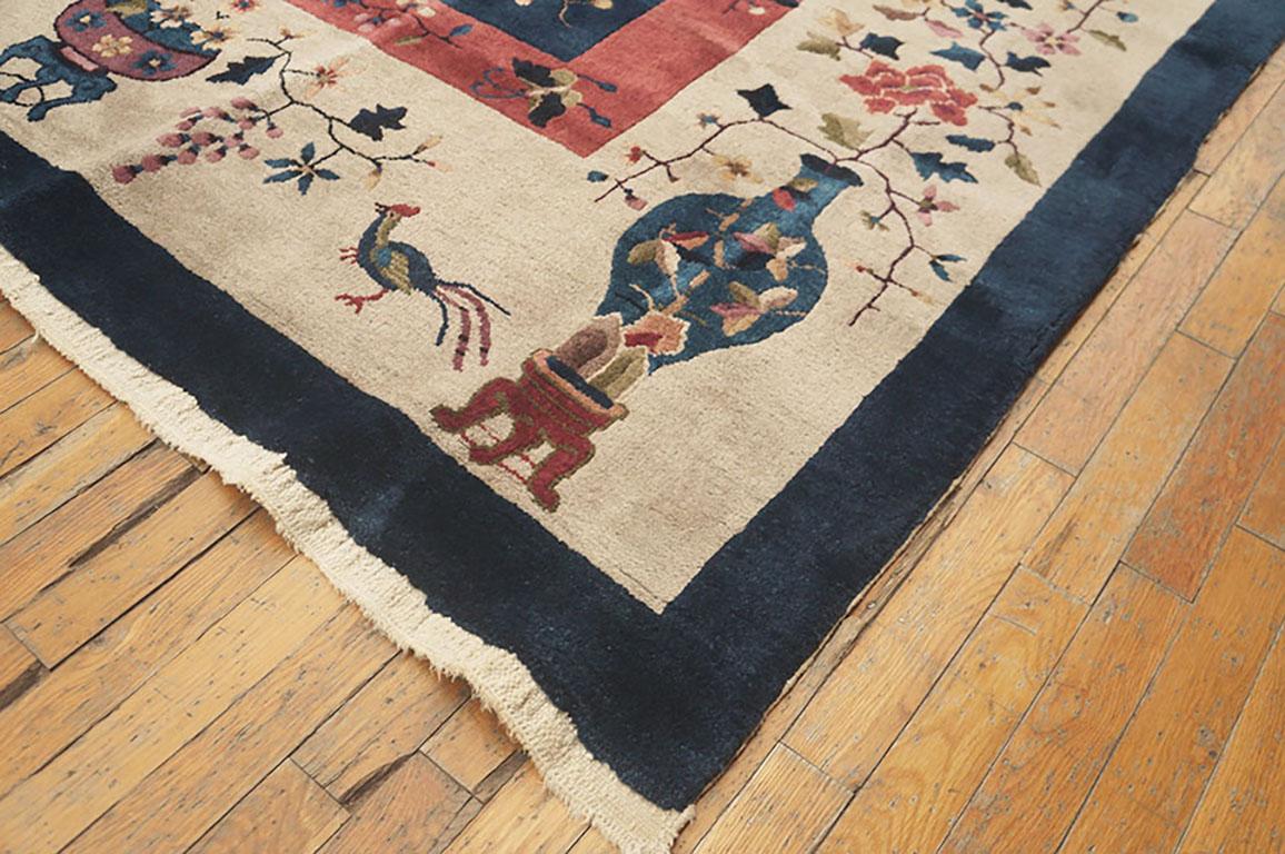 1920s Chinese Art Deco Carpet ( 14' x 23' - 427 x 701 ) In Good Condition For Sale In New York, NY